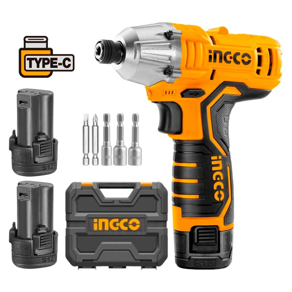 Ingco Cordless impact driver 12v CIRLI12015
