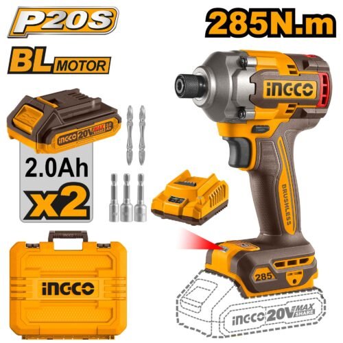 INGCO Cordless impact driver 20v CIRLI2028