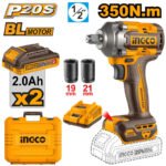 INGCO CIWLI2035 Cordless Impact Wrench 20V