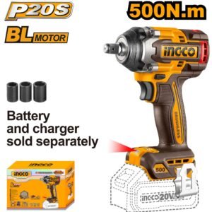 INGCO Cordless impact wrench 20v CIWLI20501