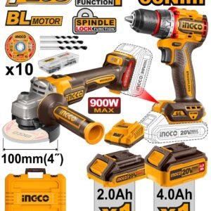 Ingco Cordless 2 pcs combo kit 20v CKLI2027310