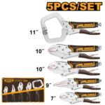 INGCO COS23091 5 pcs Pliers Set