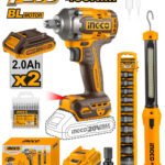 INGCO Cordless 2 pcs combo kit 20v COSLI23048