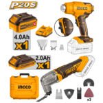 INGCO Cordless 2 Pcs combo kit 20v COSLI230703