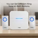 Clopal 024D-W Wireless Door Bell Double - White