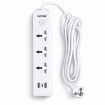 Clopal 101U 3 Way Extension Socket With USB Type-C