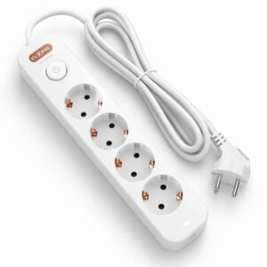 Clopal CP-1604 4 Way Schuko Extension Socket