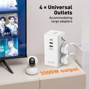 Clopal CP-4383 Tower Extension Socket