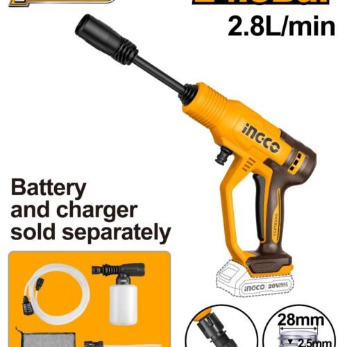 CPWLI2036.jpg INGCO Cordless pressure washer 20v CPWLI2036