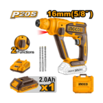 INGCO Cordless rotary hammer 20v CRHLI201681