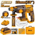 Ingco Cordless rotary hammer 20v CRHLI202081