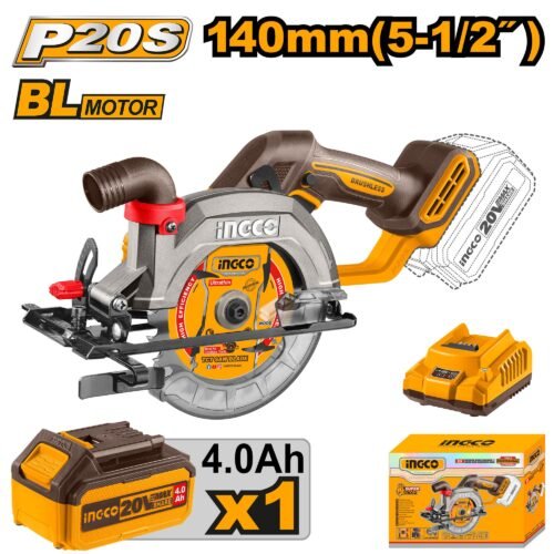 Ingco Cordless circular saw 20v CSLI14021