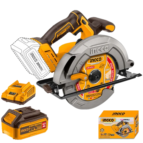 INGCO Cordless circular saw 20v CSLI18511