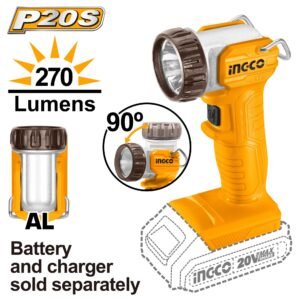 INGCO Cordless work lamp 20v CWLI2038