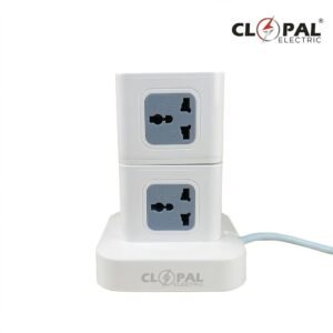Clopal Clopal-Ext-Tower9-small Cube Extension Socket