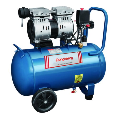 DONGCHENG OIL-FREE MUTE AIR COMPRESSOR, 24L, 800W-DQE1824