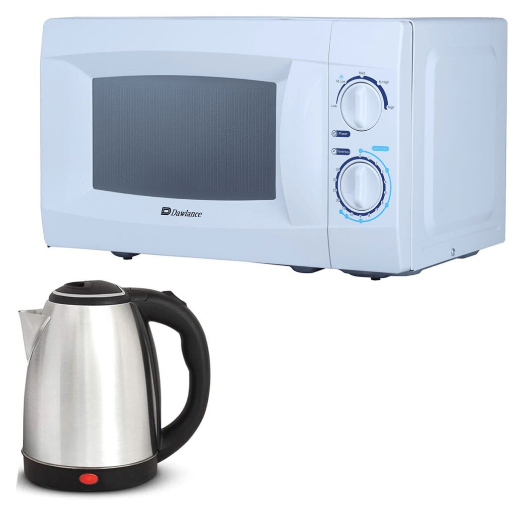 Dawlance DW-MD 15 Solo Microwave Oven 20 Liters with Electric Kettle