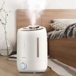 Deerma F500 Ultrasonic Humidifier Manual Air Purifier Rotatable Mist Nozzle Quiet Operation With ACtivated Carbon Filter