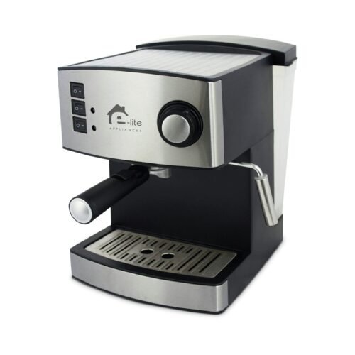 E-Lite Esm-122806 - Espresso Machine - Silver