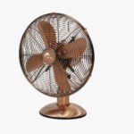 E-Lite ETF-30M Metal Table Fan Copper 12 Inch