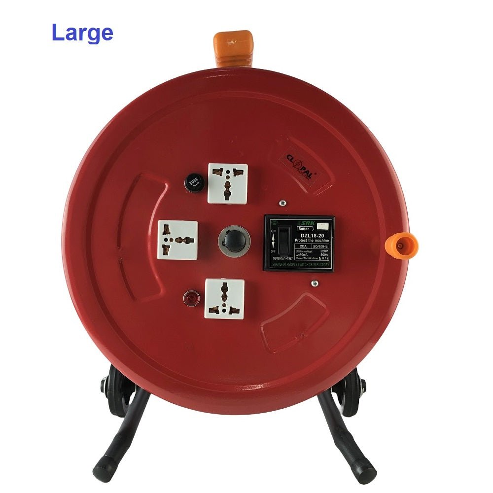 Clopal Empty Cable Reel Trolley - Large