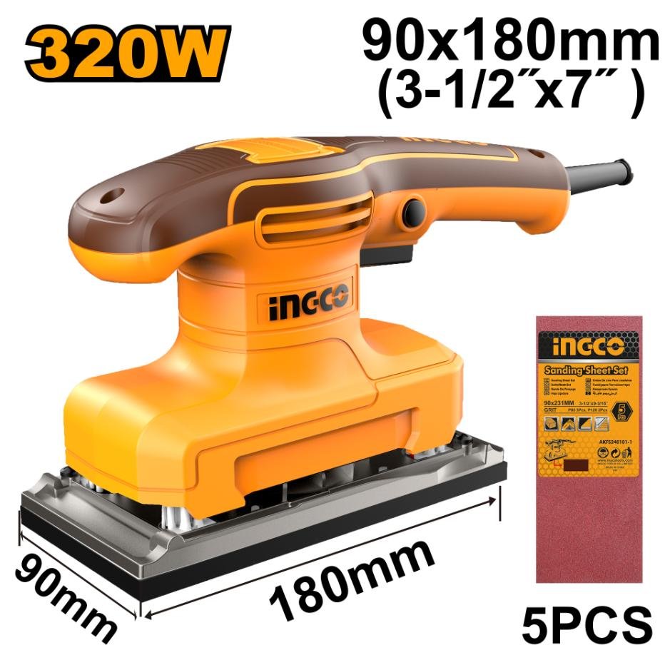 INGCO Finishing sander 320w FS3216