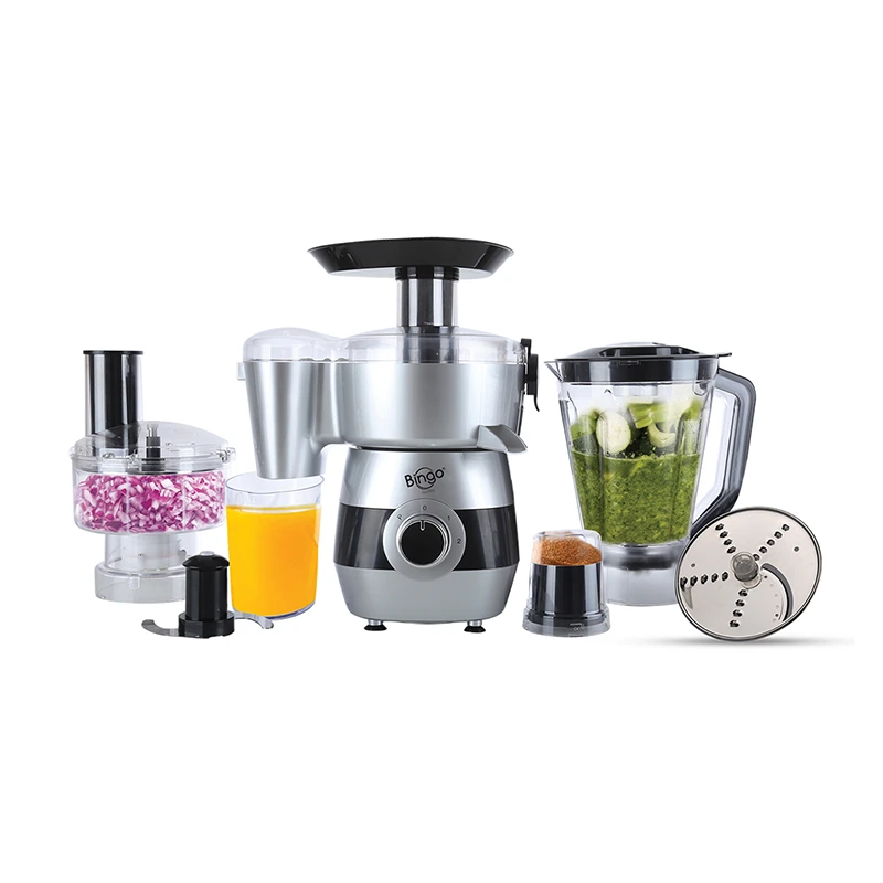 Bingo (FX-5100 S) JUMBO FOOD PROCESSOR Silver (Unbreakable )