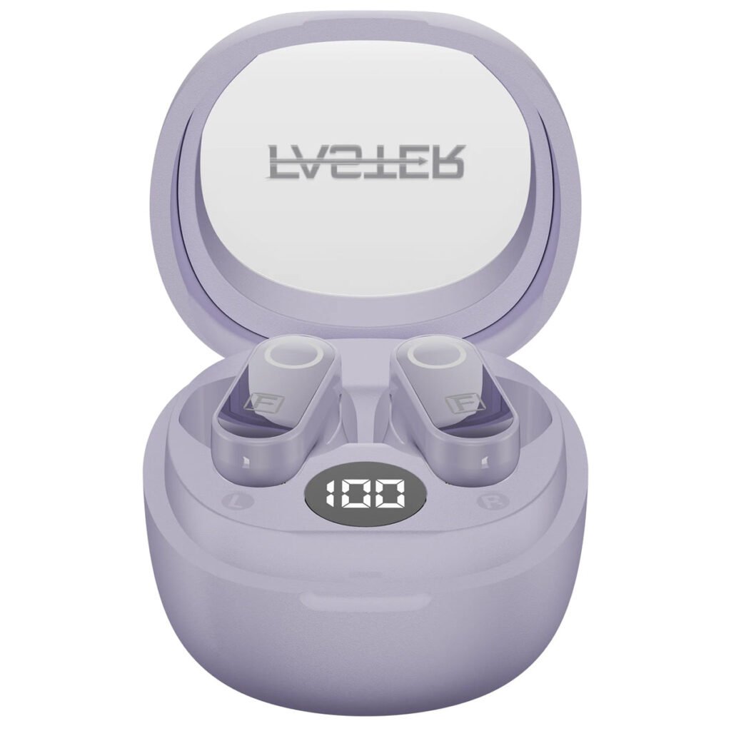 Faster Mystic Wireless Earbuds - Purple