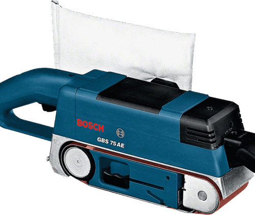 GBS75AE.png BOSCH Belt Sander, 3__, 75mm X 533mm, 750W, GBS75AE Professional