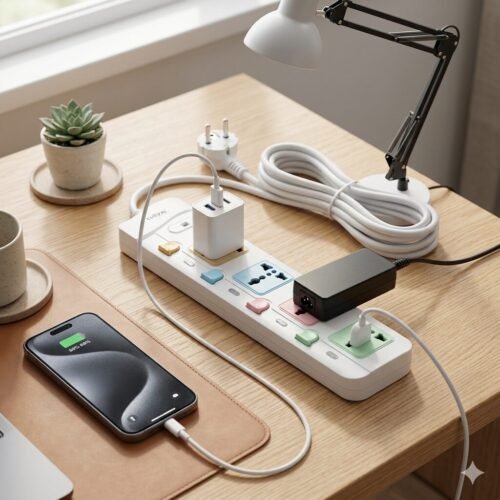 Clopal CP-158 5 Way Extension Socket