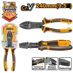 INGCO Compound action combination pliers 240mm HCCP58240