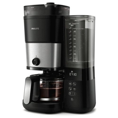 Philips All-in-1 Brew Drip Coffee Maker HD7900/50 - Built-in Grinder