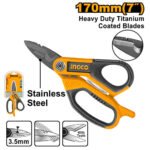 INGCO HES051708 Electrician's Scissors 170mm
