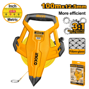 INGCO Fibreglass measuring tape 100*12.5mm HFMT83100