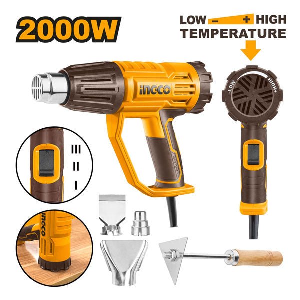 INGCO Heat gun 2000w HG200047