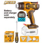INGCO HGLI2003 20V Heat Gun