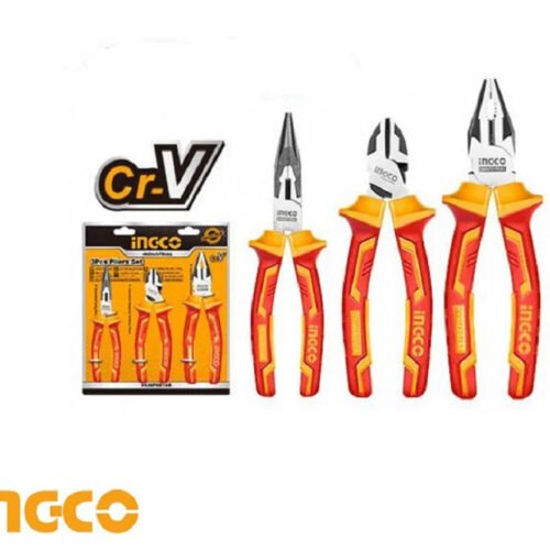 INGCO 3 Pcs insulated pliers set HIKPS28318