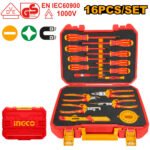 INGCO 16 Pcs insulated hand tools set HKITH1601