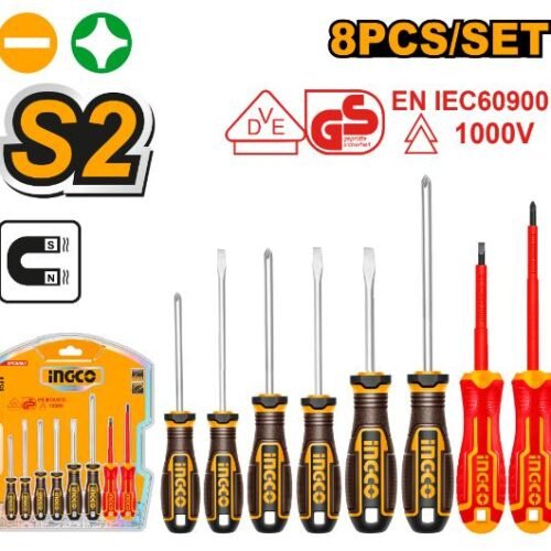 HKSDS0838.jpg INGCO 8 Pcs screwdriver set HKSDS0838