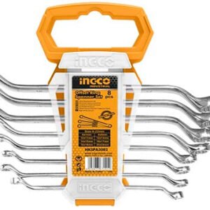 INGCO 8Pcs Offset ring spanner set HKSPA3088