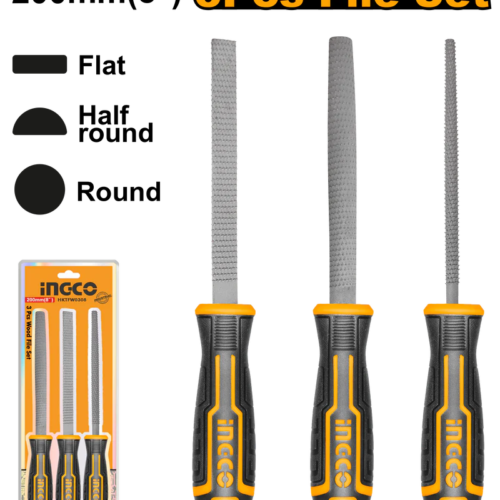 INGCO 3 Pcs wood file set HKTFW0308