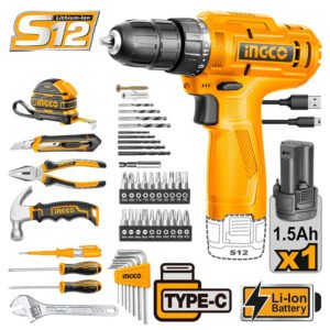 INGCO 89 Pcs Tools set 12v HKTHP10891