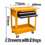 INGCO HPTCT021 Tool Cart With 2 pcs Drawer