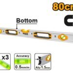 Ingco Spirit level with powerful magnets 80cm HSL38080M