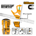 INGCO Magnetic lock combination square 300mm HSR530255
