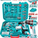 TOTAL 165 Pcs Tools set THKTHP11652