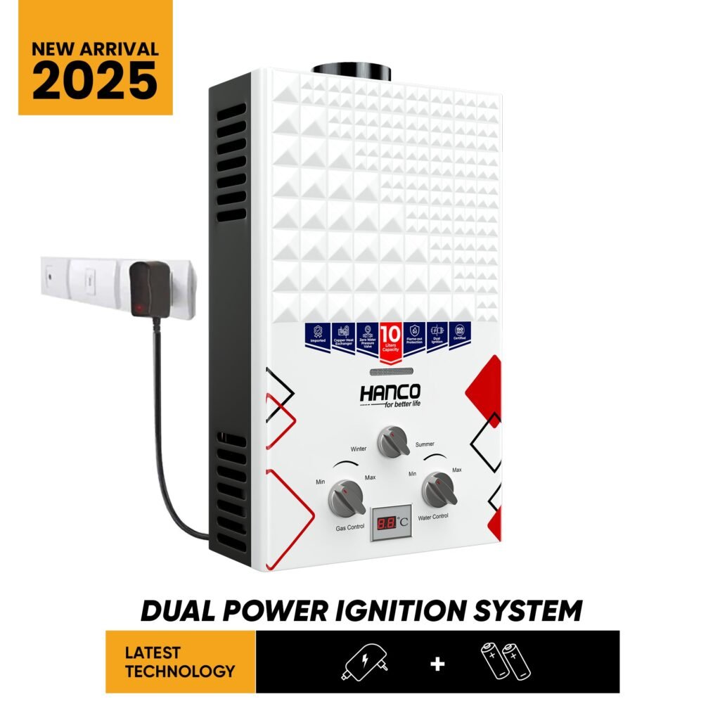 Hanco 1010-B 10 Liters Instant Gas Water Heater