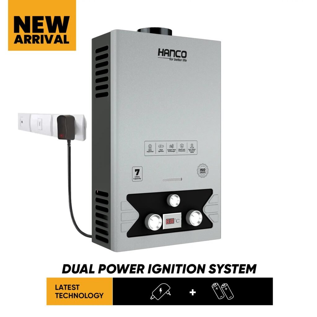 Hanco Model 710D 7 Liters Instant Gas Water Heater