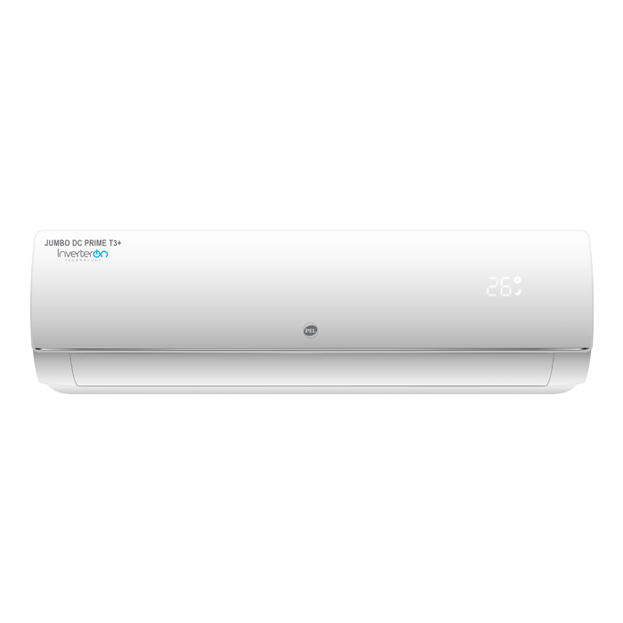 PEL InverterOn Jumbo DC Prime Plus Wifi T3 H&C Air Conditioner White 1.5 Ton