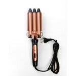 Kemei KM-1010 3 Barrel Hair Curler / Waver